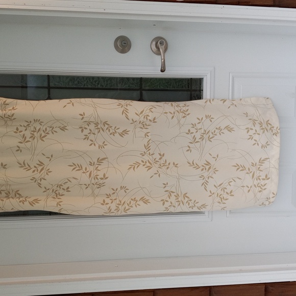 Your 6th Sense Classic Style Excel.Cond Cream Midi Side-slit Zipper Lining Dress - Picture 8 of 8